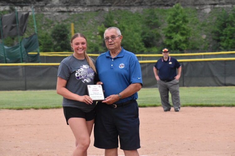 Martins Ferry’s Chirpas OVAC 3A Softball Player of Year